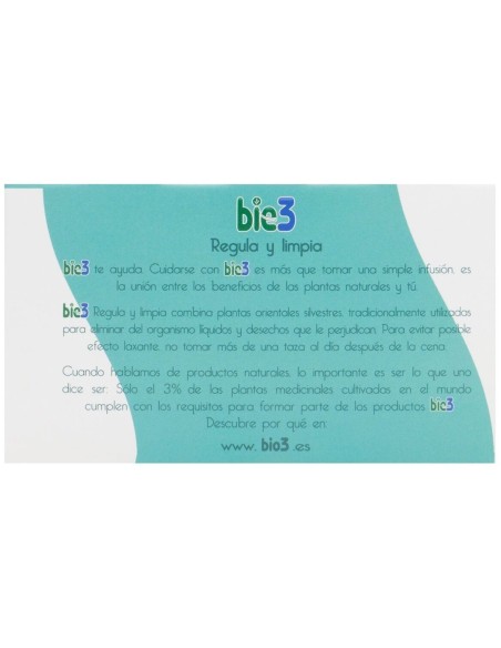 Bie3 Regula Y Limpia Infusion 25Sbrs