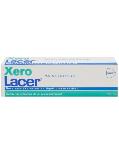 Lacer Xerolacer Pasta Dentífrica Boca Seca, 75 Ml