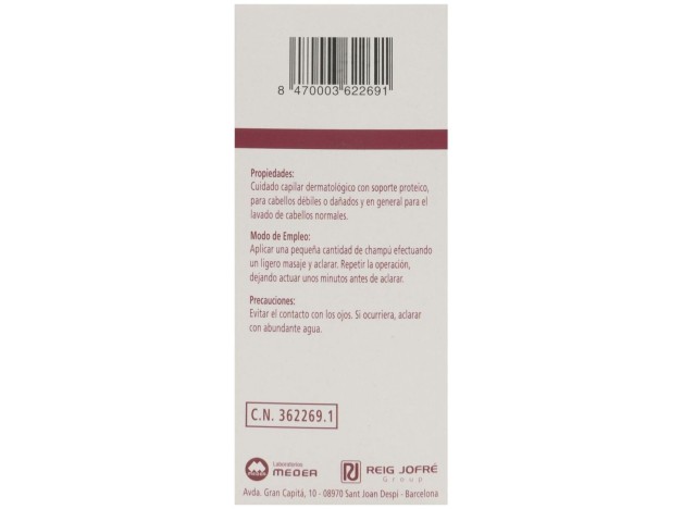 Dermocutil Champú Proteínas, 200 Ml
