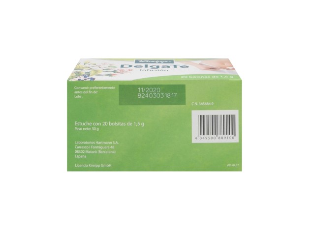 Kneipp Delgaté Infusión, 20 Uds