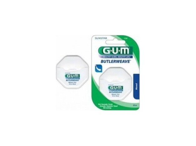 Gum Buttlerweave Seda Dental Con Cera 55 M, 1 Ud