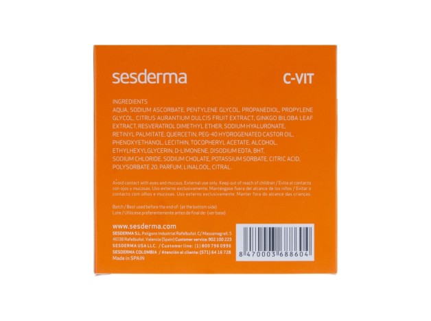 Sesderma C-Vit Serum Monodosis, 5 Uds