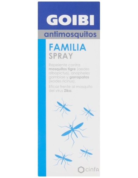 Goibi Antimosquitos Familia Repelente Spray, 100 Ml