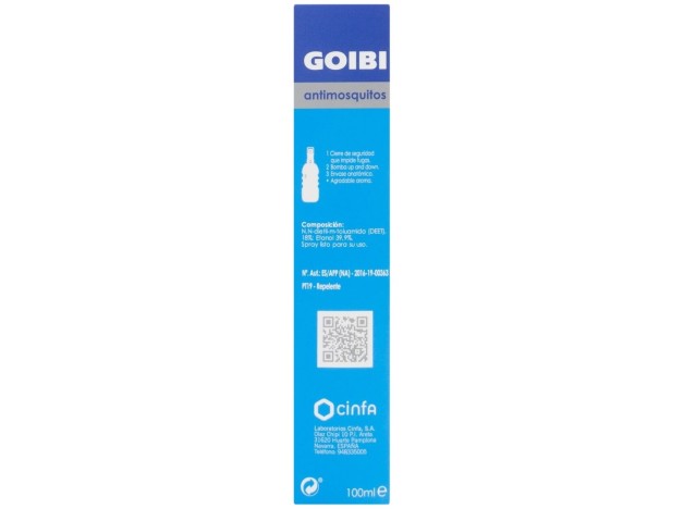Goibi Antimosquitos Familia Repelente Spray,...