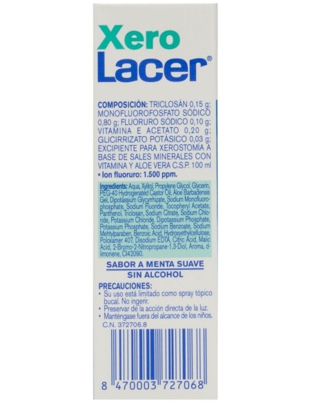Lacer Xerolacer Boca Seca Spray 30Ml