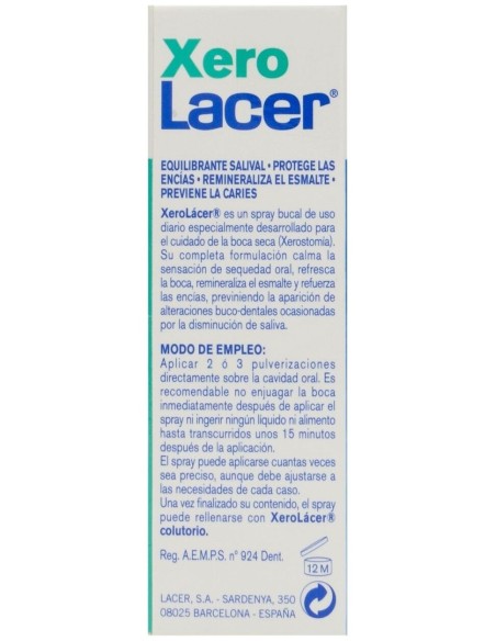 Lacer Xerolacer Boca Seca Spray 30Ml