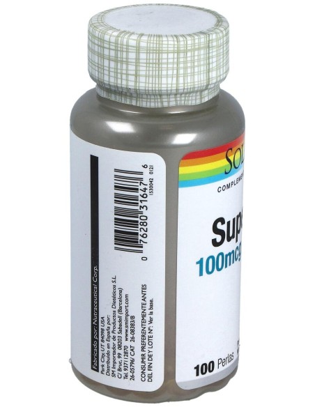 Solaray Super D3 100Mg 4000Ui 100 Perlas