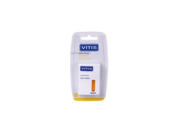 Vitis Seda Dental Con Cera 50 M, 1 Ud