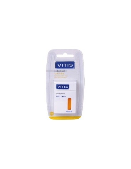 Vitis Seda Dental Con Cera 50 M, 1 Ud