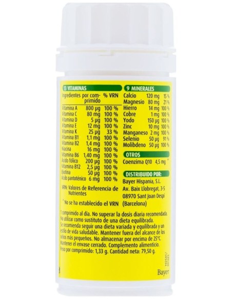 Supradyn Energy Multivitamínico 60Comp