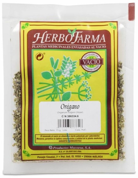 Macoesa Oregano Herbofarma 15Gr