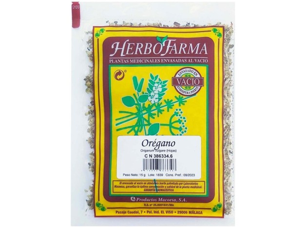 Macoesa Oregano Herbofarma 15Gr