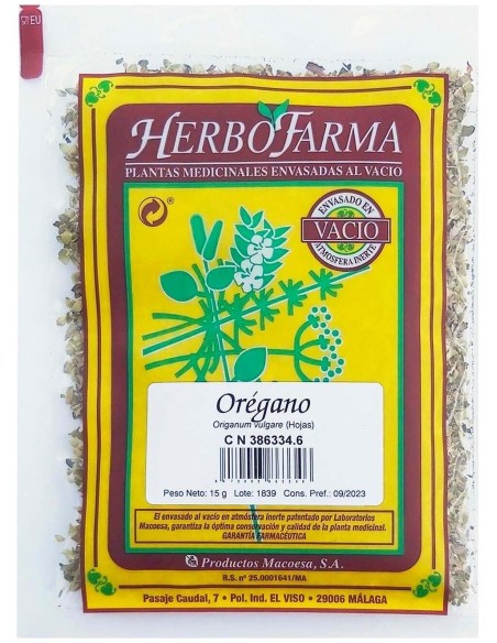Macoesa Oregano Herbofarma 15Gr