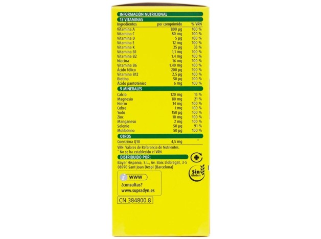Supradyn Energy Multivitamínico 60Comp