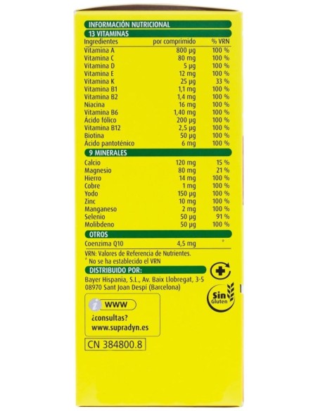 Supradyn Energy Multivitamínico 60Comp