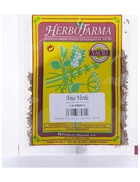 Macoesa Anis Verde Herbofarma 50Gr