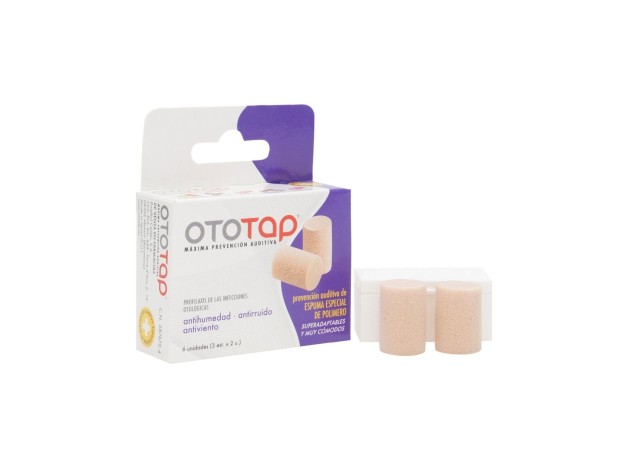Ototap Tapones Oídos Espuma 6Uds