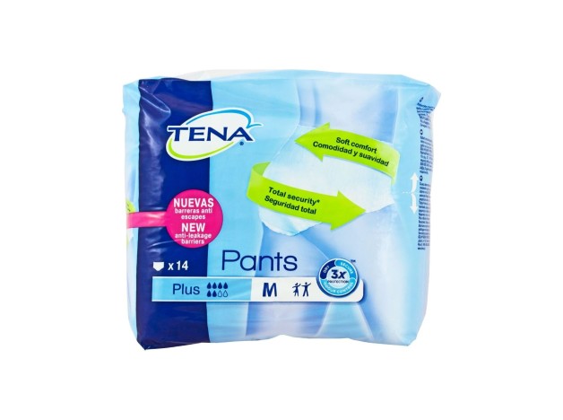 Tena Pants Plus Absorbente Anatómico Talla M,...