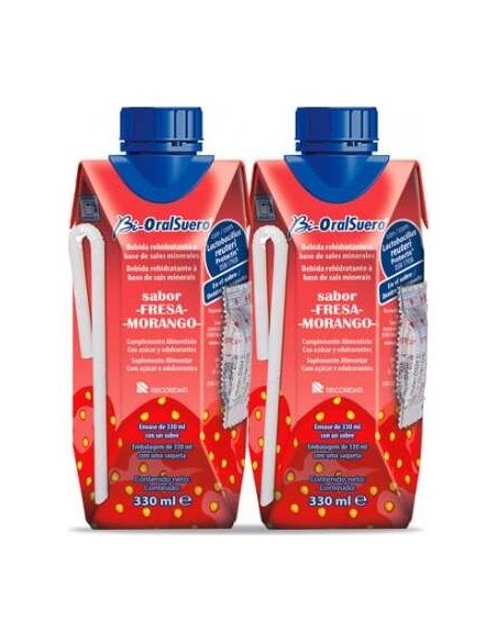 Bi-Oralsuero Pack De Fresa 2X330Ml