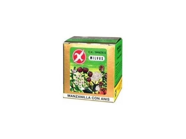 Milvus Manzanilla Con Anís, 10 Sobres