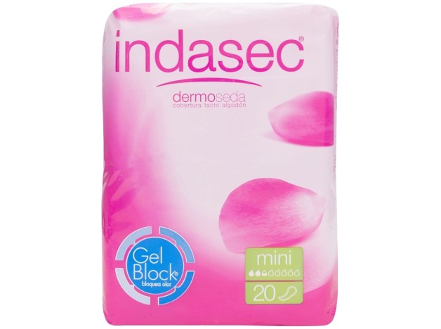 Indasec Dermoseda Compresas Mini Para Pérdidas...