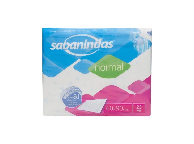 Sabanindas Normal 60 X 90 Cm, 25 Uds