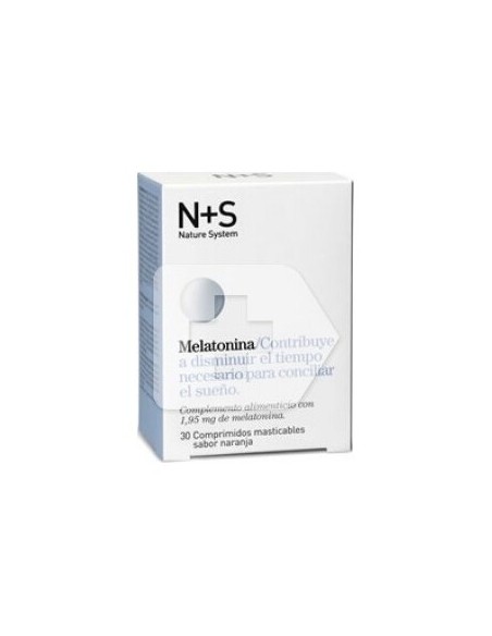 Ns Melatonina 1,95 Mg Sabor Naranja, 30 Comprimidos