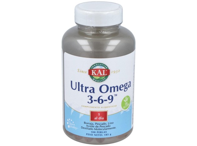 Kal Ultra Omega 3-6-9 100Perlas