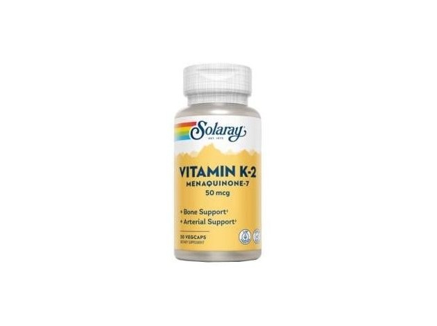 Solaray K2 Menaquinone-7 30Cáps