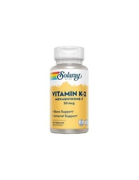 Solaray K2 Menaquinone-7 30Cáps