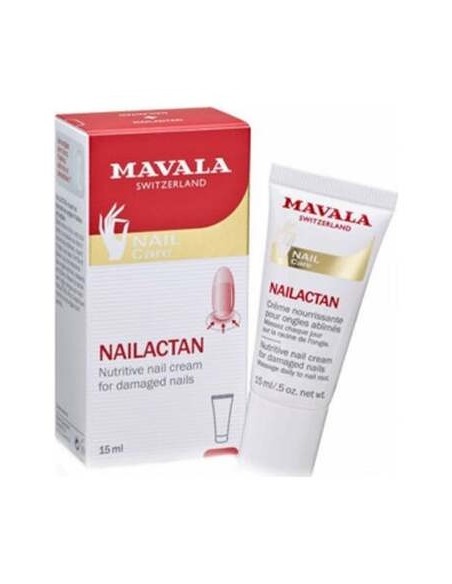 Mavala Nailactan Crema Nutritiva Uñas Dañadas Tubo 15Ml