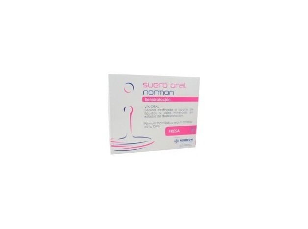 Normon Suero Oral Sabor Fresa, 2 Uds