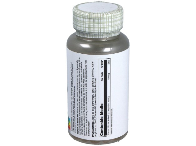 Solaray Super D3 100Mg 4000Ui 100 Perlas
