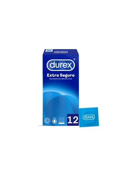 Durex Extra Seguro Preservativos 12Uds