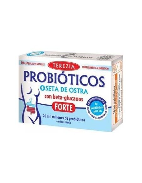 Probioticos + Seta De Ostra Con Betaglucanos 10Cap