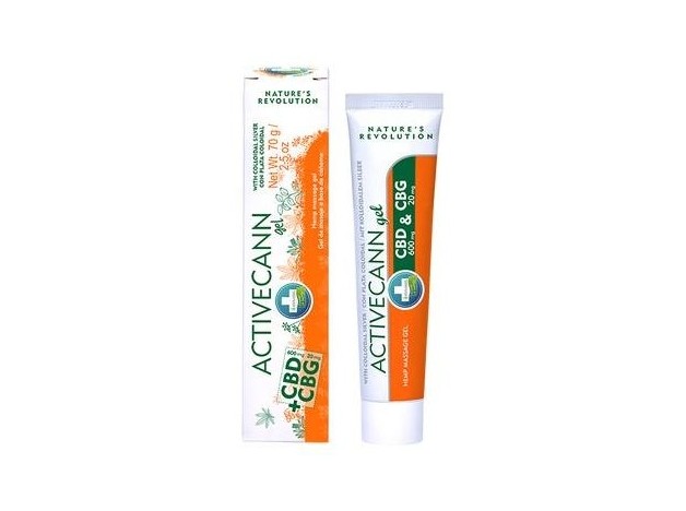 Annabis Activecann Gel Masaje Cáñamo 75Ml
