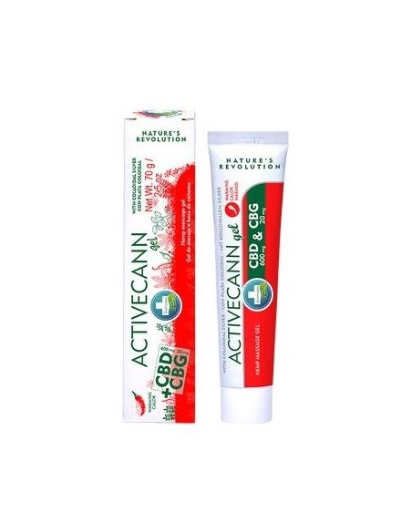 Annabis Activecann Gel Masaje Efecto Calor Cáñamo 75Ml