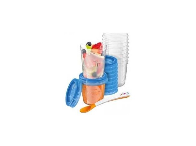 Avent Recipientes Leche Materna 10X180Ml +...