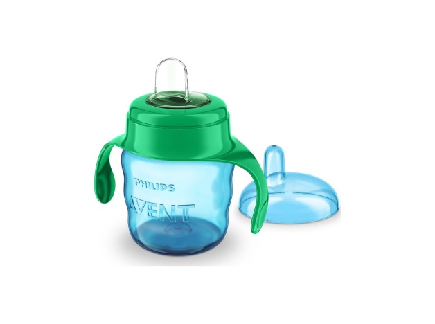 Vaso Boquilla Blanda Azul 200Ml. Scf551/05