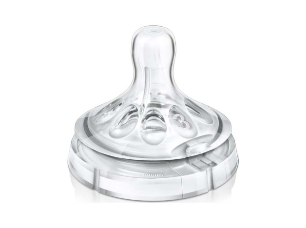 Avent Pack Tetinas Natural Flujo Medio 3M 2Uds