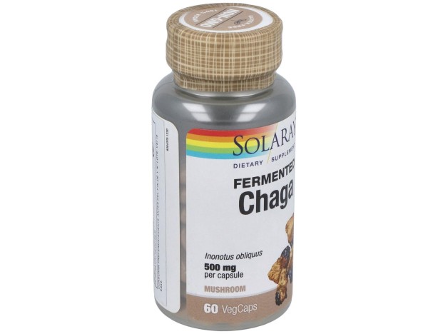 Solaray Chaga Fermented 500Mg 60Caps
