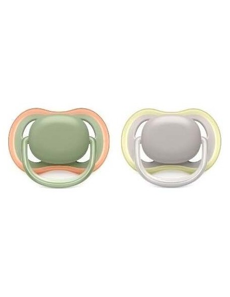 Philips Avent Chupete Ultra Air 6-18Meses Neutro 2Uds