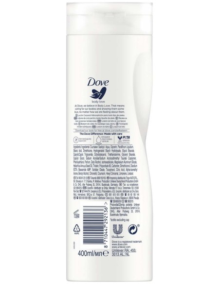 Dove Hidronutrición Loción Corporal Piel Normal 400Ml