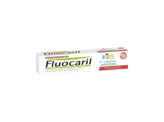 Fluocaril Kids Gel 3-6 Años Fresa 50Ml
