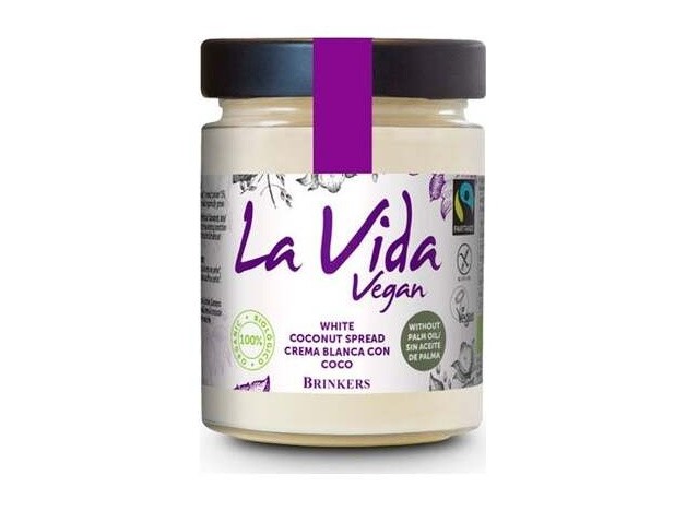 La Vida Vegan Crema Blanca Con Coco Bio 600G