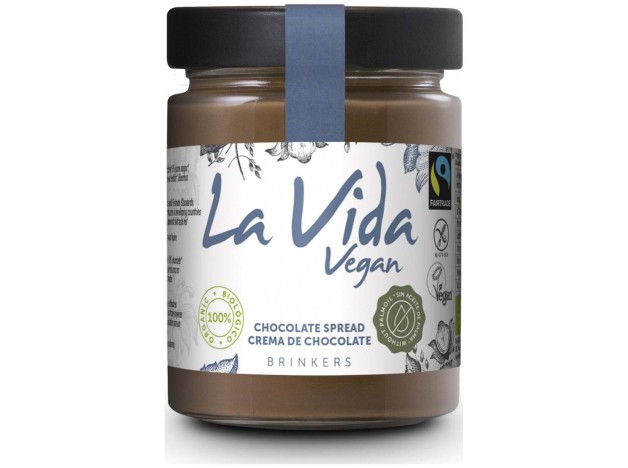 La Vida Vegan Crema Chocolate Avellanas Vegana...