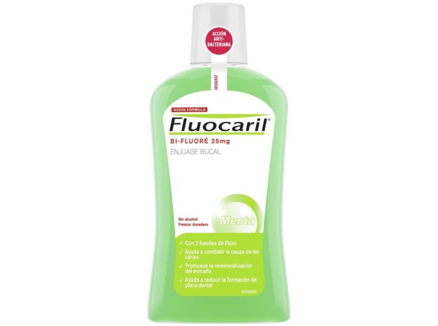 Fluocaril Bi-Fluore Colutorio Menta 500Ml.