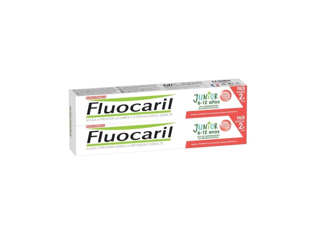 Fluocaril Duplo Pasta Junior Sabor Frutos Rojos...
