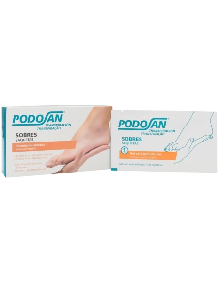 Podosan Gd Sobres Gel De Baño + Sobres Polvo, 6 Sobres