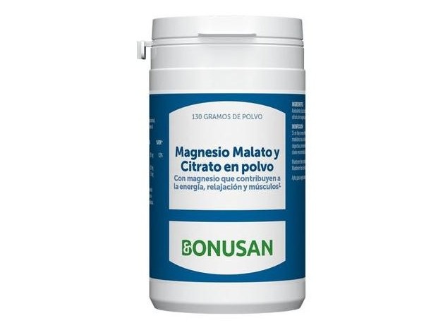 Bonusan Magnesio Malato Y Citrato Polvo 130G